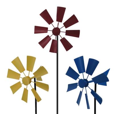 Wind Spinners Yard Garden Kinetic Outdoor Metal Wind Spinners Lawn Ornaments Yard Art Decor Outdoor Pinwheel for Patio very well
