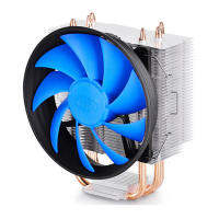 DEEPCOOL GAMMAXX 300 3 Heatpipe CPU Cooler 120mm PWM พัดลมเงียบ 12cm พัดลมระบายความร้อน PC สำหรับ Intel 775 1155 1156 1150 1151 AMD AM3 AM2-kxodc9393