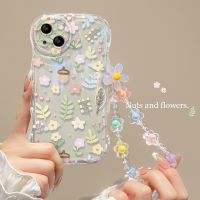 ☞ เคสโทรศัพท์มือถือแบบนิ่ม กันกระแทก กันรอยกล้อง ลายดอกไม้ หรูหรา สําหรับ IPhone MAX 12 13 14 7 8 X XR XS SE2020