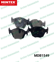 ผ้าเบรก หลัง (brake pad) BMW 3series E30  316, 318iM40 88-94  (15mm. ไม่มีเว้าเสียบไฟเตือน)    c-BMW/RR/VOLVO