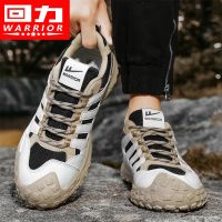 【Ready】? Pu back labor surance mens shoes 23 autumn new sports shoes casl -slip outdoor -r climbg y shoes