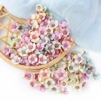 50PCs Daisy Artificial Flowers Head Mini Silk 2cm Fake Flowers For Home Decor Wedding Decoration DIY Garland Headdress Flowers Artificial Flowers  Pla