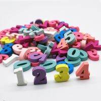 【YF】▥  100Pcs Letters Numbers Decoration Multicolor Mixed Block Crafts Alphabet