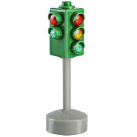 Mini Traffic Signs Road Light Block with Sound LED Children Safety Education Kids Puzzle Traffic Light Toys Boys Girls Gifts