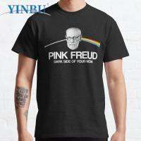 Pink Freud - Dark Side Of Your Mom Print Yinbu T Shirts High Quality MenS Short O Neck T-Shirt Graphic Tee 【Size S-4XL-5XL-6XL】