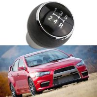 รถ5เกียร์ Head Shift Knob MT แฮนด์บอลสำหรับ Mitsubishi Lancer EX EVO GTS ASX V3 V5 V6