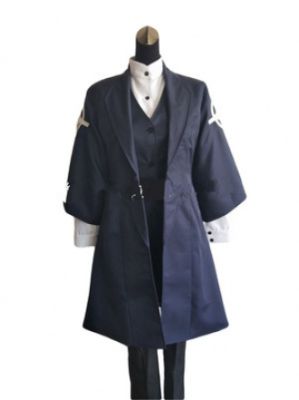 Hight Quality Anime Division Rap Battle GENTARO YUMENO Man Cosplay Costume Shirt + Pants + Vesr + Trench