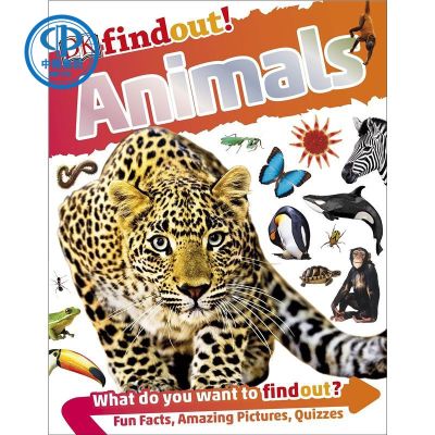 DK find out! Animals Popular Science Encyclopedia English reading materials of picture books for primary schools aged 6-12