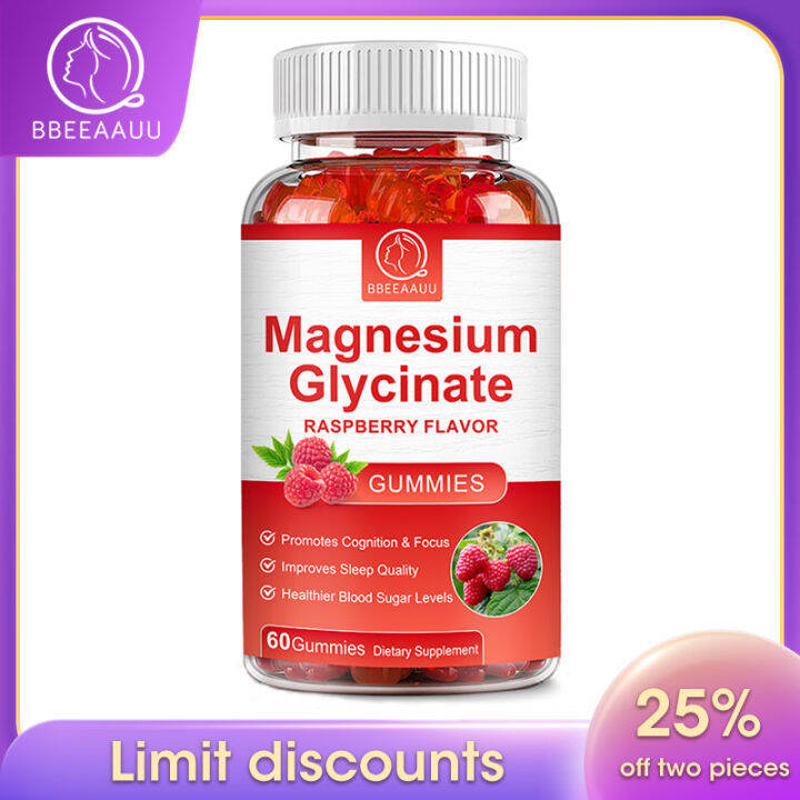 Magnesium Glycinate 500mg Supplement for Sleep Support Bone Health