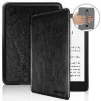 NINKI Compatible All-New Kindle 2022ซองหนังพร้อมสายคล้องมือ,Auto-Sleep/wake Premium PU Leather Full Protective Bumper Shell Case For All-New Kindle 11 (Th) Gen 2022 Cover