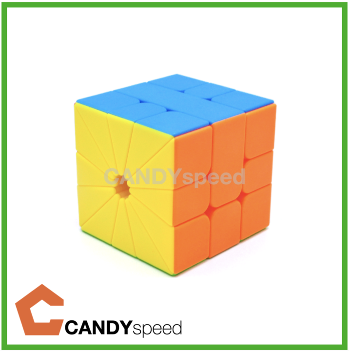 รูบิค-rubik-sengso-mr-m-sq-0-sq-1-sq-2-magnetic-stickerless-มีแม่เหล็ก-by-candyspeed