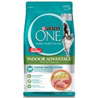 [Hot Promotion]    Purina One Adult Cat Food Indoor Advantage 1.3kg. เพียวริน่าวัน อาหารสำหรับแมวโต สูตรเลี้ยงในบ้าน  cat food ขนมแมว อาหารแมว อาหารสัตว์เลี้ยง อาหารสัตว์ COD