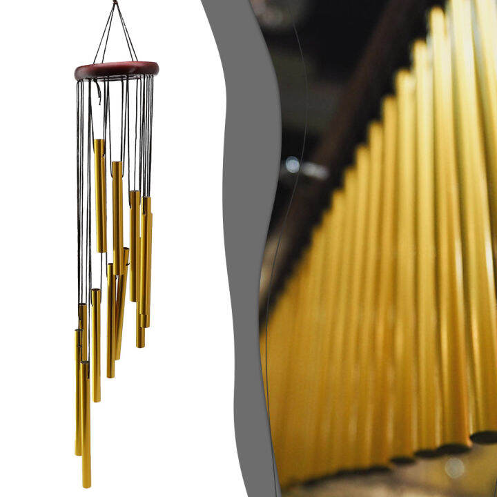Aluminum Tube Tuning Wind Chimes Home Decor Lazada PH