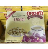 น้ำตาลก้อน ชีวจิต ออคิด 300g. Orchid Natural Cane Sugar Cubes ไร้สารฟอกขาว