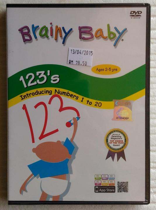 Brainy Baby 123 DVD Children Educational Learning Series | Lazada