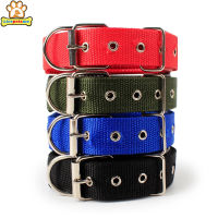 Adjustable Nylon Dog Collar Choker Leather Collar Multicolored Dogs Necklack For Small Large Dogs Puppy Accessories