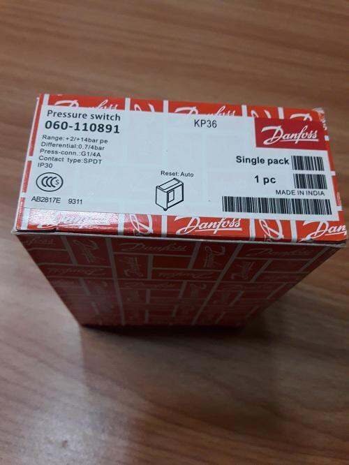 pressue-switch-danfoss-kp36-เพลสเชอร์สวิตซ์-danfoss-2-0-14-0-bar