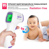 【Ship within 24 hours】Handheld infrared sensor with tri-color backlight object temperature switching 32 sets of memory data Fahrenheit Celsius switchable