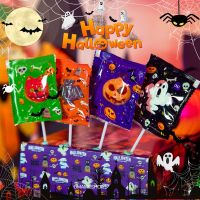 Halloween Lollipops! อมยิ้มฮาโลวีน สุดน่ารัก! Set4-12ชิ้น ขนมฮาโลวีน ลายสุดเกร๋ อมยิ้มกลิ่นผลไม้ ขนมเด็ก ขนมเทศกาล