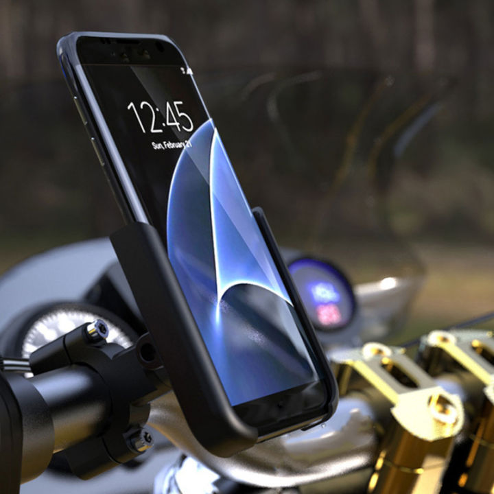 ที่วางโทรศัพท์จักรยานหมุนได้360องศาสำหรับมือจับ-ติดกระจกขาตั้งมอเตอร์ไซค์จักรยานไฟฟ้าอเนกประสงค์