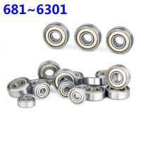 Precision Small  Bearing 681~6301ZZ Precision Miniature Miniature Bearing High-speed Toy Motor Model Small Bearing Free Shipping Furniture Protectors