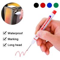 Long Head Markers Pen Deep Hole Marker Pens for Wood Metal Glass Rock Plastic Leather Stone Canvas Ceramic Deep Hole Marker 20mm Highlighters Markers