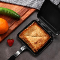 Sandwich Mold Waffle Easy Clean Kitchen Tool Bread Barbecue Plate Toast Frying Pan Home Double Side Non-stick pans cookware