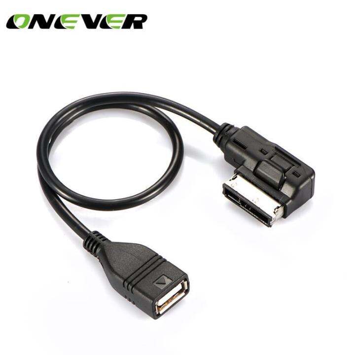 Onever สายเครื่องเสียง Ami Mmi Mdi Aux To Usb Mp3เพลง Mp4ข้อมูลอะแดปเต