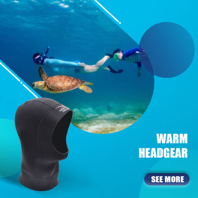 Keep Diving 3MM Elastic Deep Dive Hat Men Snorkeling Swimming Freediving Hood Watersports Cap Gadgets Accessories