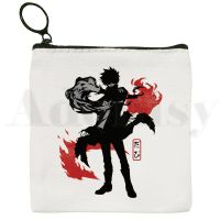 MHA Merch Anime Dabi Bag Coin Purse Storage Small Bag Card Bag Key Bag Coin Clutch Bag Zipper Key Bag