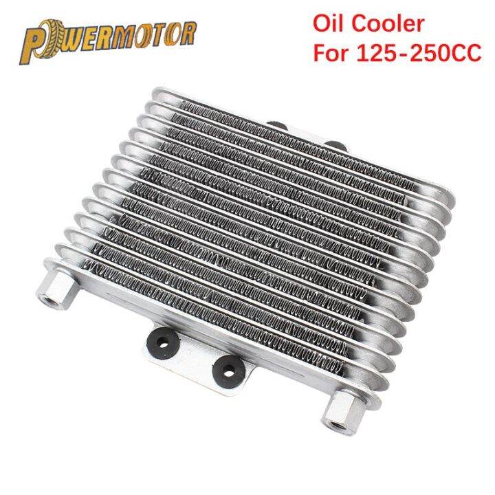 Oil Cooler Motorcycle Oil Radiator Water Cooler 12 Row For Honda Yamaha