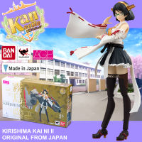 Model โมเดล ของแท้ 100% Bandai Armor Girls Project AGP จากการ์ตูนเรื่อง Kantai Collection Kan Colle คันไตคอลเลกชัน เรือรบโมเอะ Kirishima Kai Ni II คิริชิมะ ไคนิ Ver Original from Japan Figma ฟิกม่า ขยับแขน-ขาได้ ของขวัญ อนิเมะ การ์ตูน Figure ฟิกเกอร์