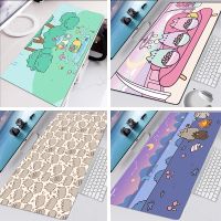 900x400mm Funny Cute Cats Tapis De Souris Mouse Pad Mousepad Computer Kawaii Gaming Accessories Mouse Mat Keyboards Mat Alfombrilla Raton