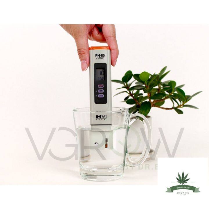 สินค้าพร้อมจัดส่ง-ส่งฟรี-ph-meter-ปากกาวัดค่า-ph-hm-digital-วัดค่าน้ำ-วัดค่า-ph-แม่นยำ-กันน้ำ-ph-80-สินค้าใหม่-จัดส่งฟรีมีบริการเก็บเงินปลายทาง