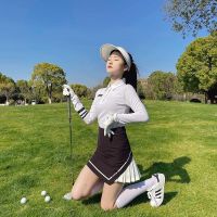 The new golf dress summer short-sleeved female han edition dress women cultivate ones morality show thin golf