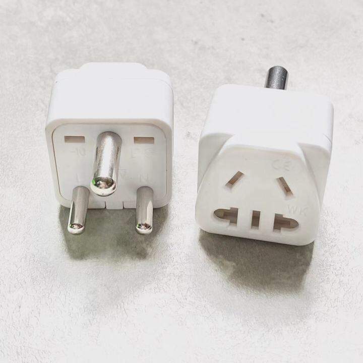 US Australia to South Africa Travel Plug Adapter Type D Small Round 3 pins Charge Power Socket