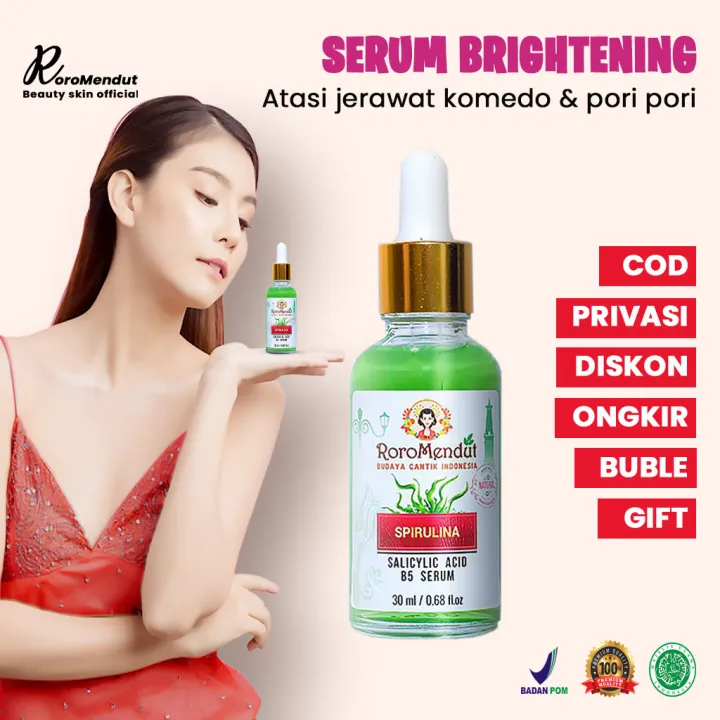 เซรั่ม Salicylic Acid B5 Spirulina/Serum Spirulina/Serum Anti Acne 30Ml Lazada.co.th
