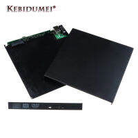 Hot 12.7mm SATA External Case USB 2.0 DVD CD DVD-Rom Case For Laptop CDDVD Optical Drive Portable Slim Wholesale