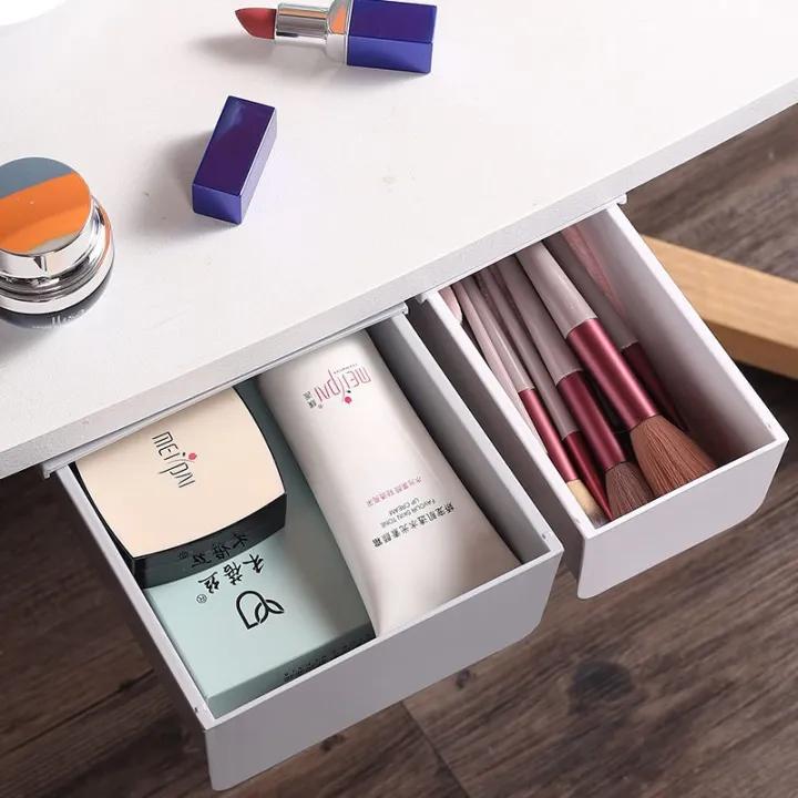 A large table drawer box desktop receive box office good content