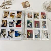 bzxcrt ความจุมากเก็บบัตรรูปภาพอัลบั้มรูป Kpop ชื่ออัลบัมโพลารอยด์ Instax ที่เก็บบัตรโฟโต้การ์ด