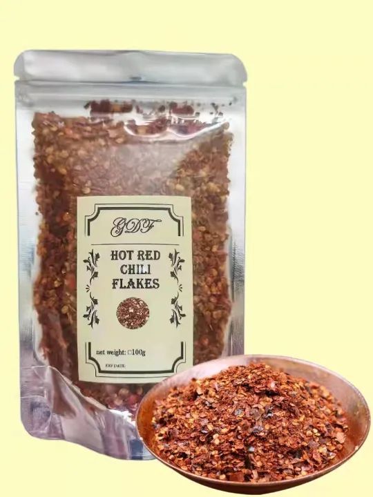 Hot Red Chili Flakes 100g, 250g Lazada PH