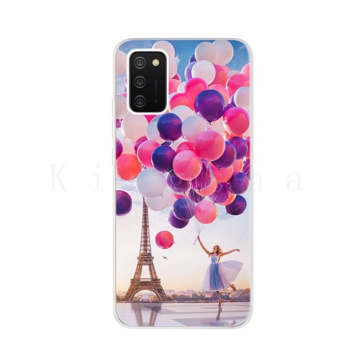 สำหรับsamsung-galaxy-a02s-sm-a025f-dsพิมพ์กรณีซิลิโคนtpuเคสลายการ์ตูนsamsung-galaxy-a02sเคสโทรศัพท์