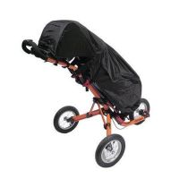 Black Waterproof Clubbers Universal Golf Trolley/Cart Bag Rain Cover New