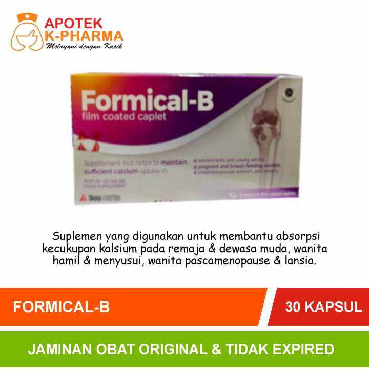 Formical-B Isi 30 Kapsul Obat Original Dexa | Lazada Indonesia