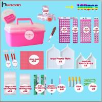 140pcsset Diamond Embroidery Accessories 5D DIY Diamond Painting Cross Stitch Tools Full Kits Rhinestones Boxes Cases