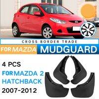 4PCS Mudflap for Mazda 2 2007-2012 Fender Mud Flaps Guard Splash Flap Mudguard Accessories