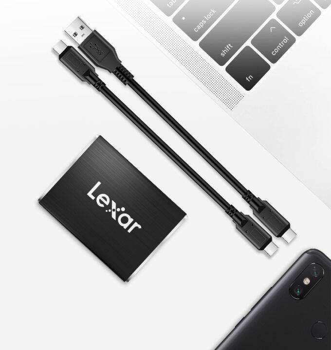 ssd-แบบพกพา-lexar-professional-sl100-pro-portable-ssd-ความจุ-500gb-usb-type-c-speed-950mb-mac-osx-window-รับประกัน-3ปี