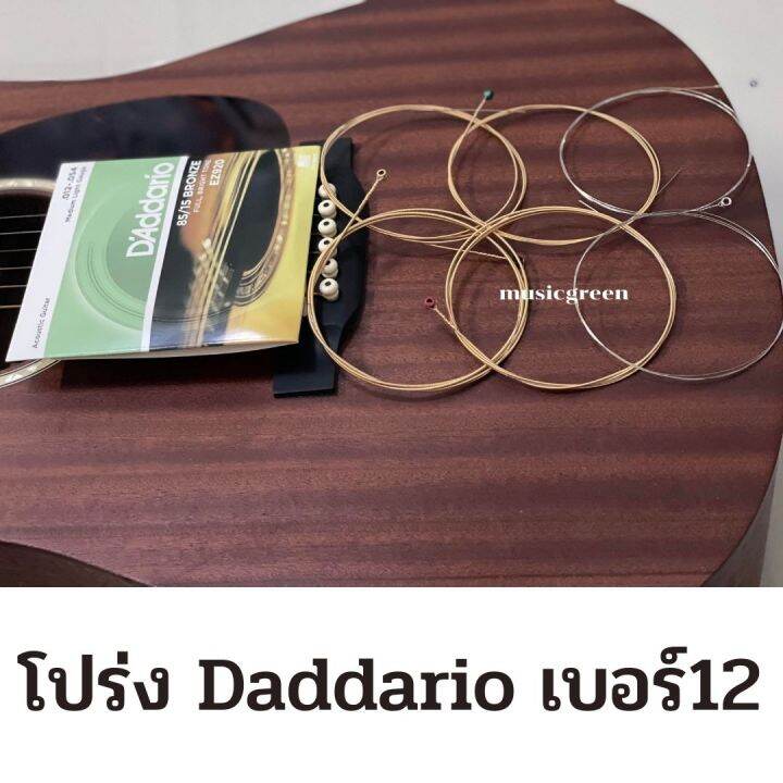 daddario-สายกีต้าร์-เบอร์-0-012-0-054-รุ่น-ez920-ปิ๊กgibson-fender-อื่นๆ-3-ที่เก็บปิ๊ก1-หย่องบน-หย่องล่าง-หมุด-สีดำ