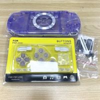 ที่มีคุณภาพสูงกรณีเชลล์ที่อยู่อาศัยสำหรับ PSP 2000 PSP2000อะไหล่ที่มีปุ่มเต็มรูปแบบและชุดซ่อมสกรู