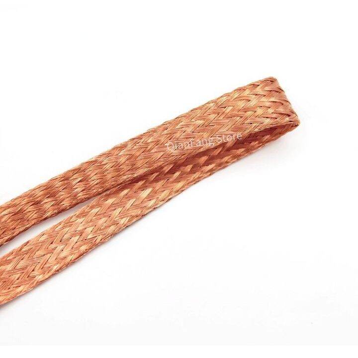 1m-tinned-plating-copper-braided-sleeve-4-6-8-10-16-18-22-28-mm-expandable-metal-sheath-screening-audio-signal-wire-cable-shield-electrical-circuitry